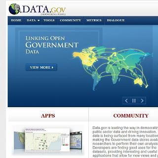 Data.gov е сайт за отворени данни в САЩ, където всеки има достъп до огромен масив от данни и може сам да ги комбинира, визуализира и извежда нови изводи